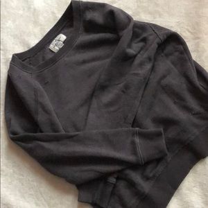 Dark Brown Crew Neck with Hole Details